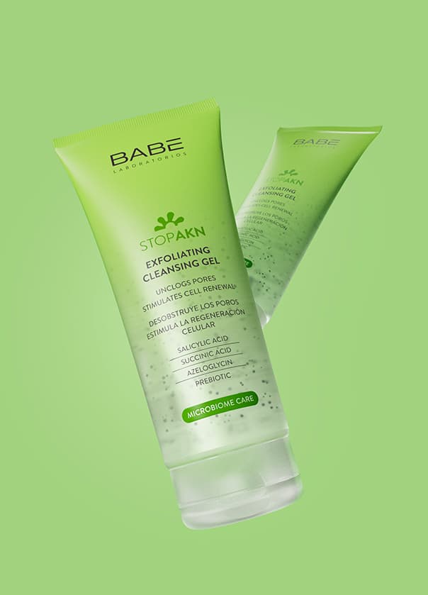 BABE STOP AKN EXFOLIATING CLEANSING GEL 200ML