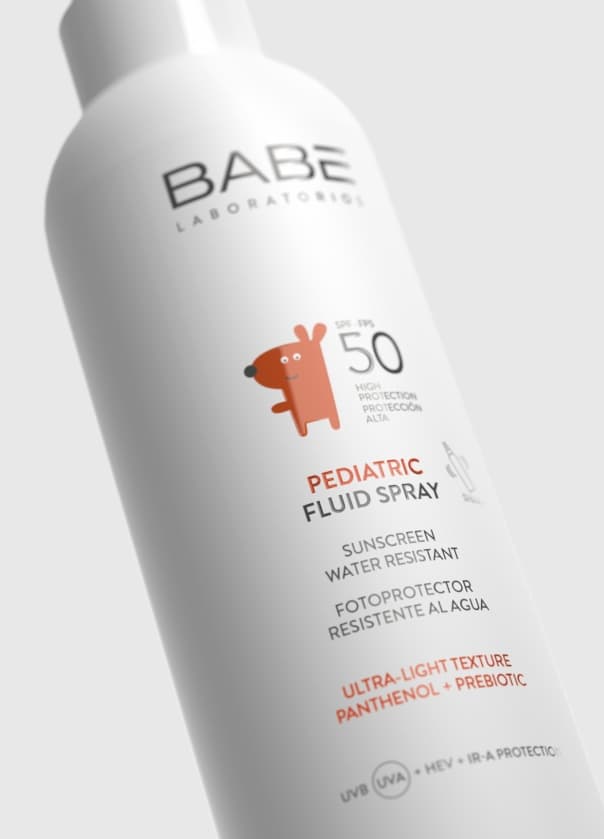 BABE PEDIATRIC FLUID SPRAY SPF50 200 ML
